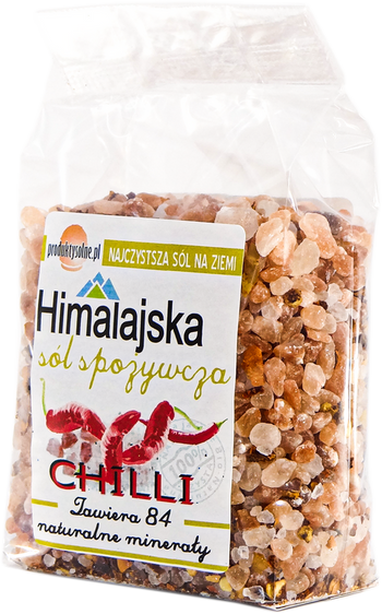 Uzupełniacz do młynka sól himalajska chili premium