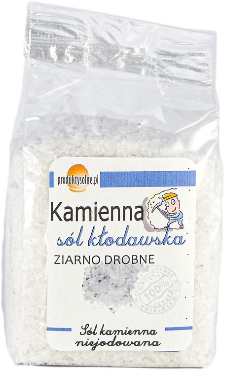 Krystaliczna sól jadalna drobna 600g premium