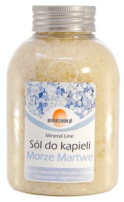 Sól kąpielowa z Morza Martwego butelka premium