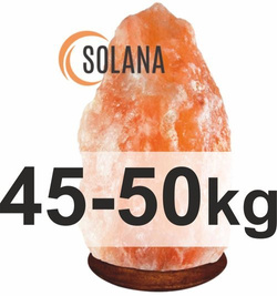Lampa solna 45-50 kg na drewnianej podstawie z jonizatorem