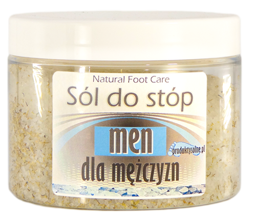 Sól do stóp dla mężczyzn słoik premium