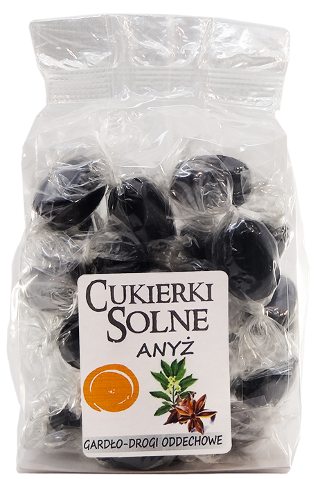 Cukierki solne anyżowe solankowe sól himalajska