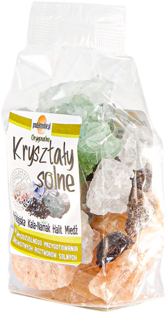 Kryształy bryłki mix z solą zieloną 300g premium