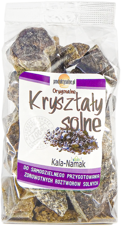Kryształy Kala-Namak sól indyjska 600g premium