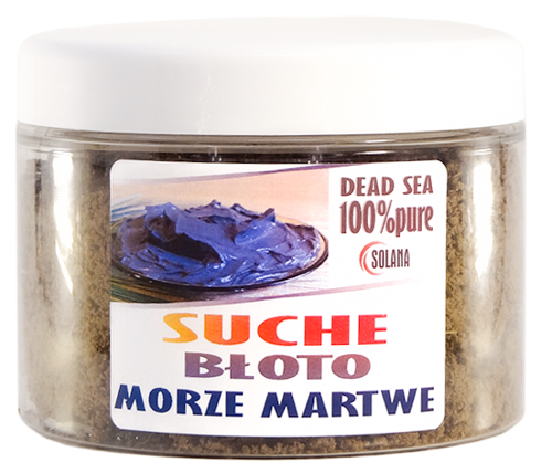 Suche błoto z Morza Martwego, słoik 500 g