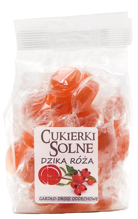 Cukierki solne solanka dzikia róża sól himalajska