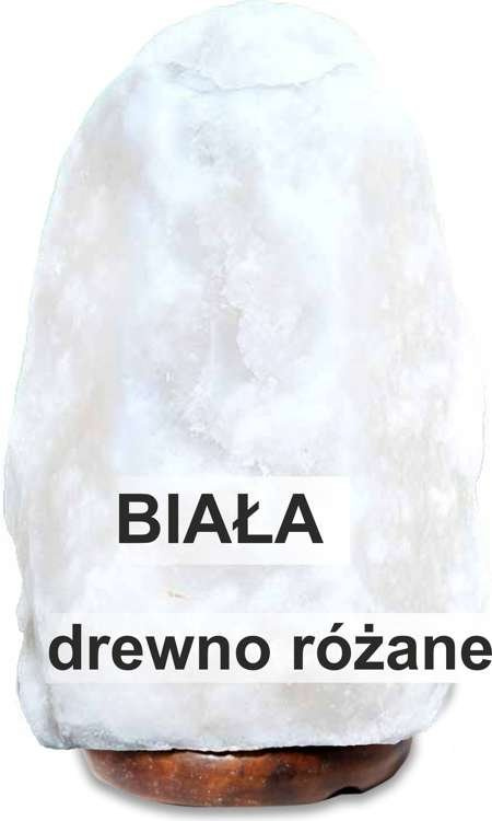 Lampa solna z białej soli 6-8 kg jonizator PREMIUM