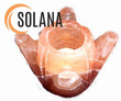 Świecznik solny tulipan himalajski sól premium