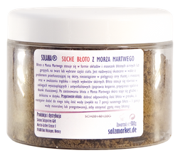 SUCHE BŁOTO Z MORZA MARTWEGO słoik 500g