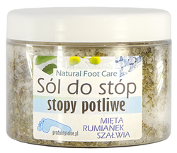 Sól do stóp potliwych słoik premium