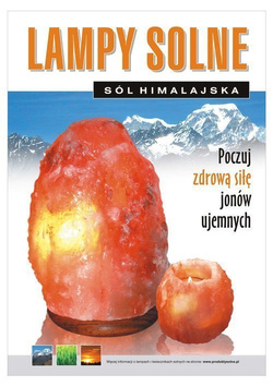 Lampa solna himalajska naturalna 10-12kg jonizator