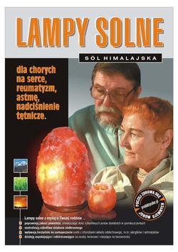 Lampa solna USB misa sól himalajska