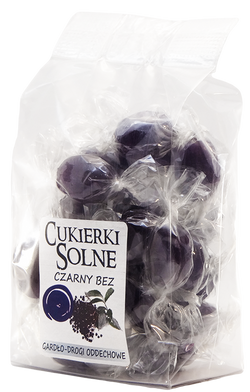Cukierki solne czarny bez solankowe sól himalajska