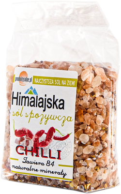 Uzupełniacz do młynka sól himalajska chili premium