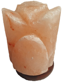 Lampa solna USB sól himalajska "KWIATEK1"