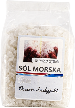 Sól morska jadalna Ocean Indyjski 600g premium