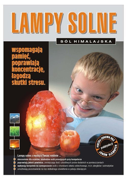 Lampa solna 6-8 kg szara sól podstawa szary marmur