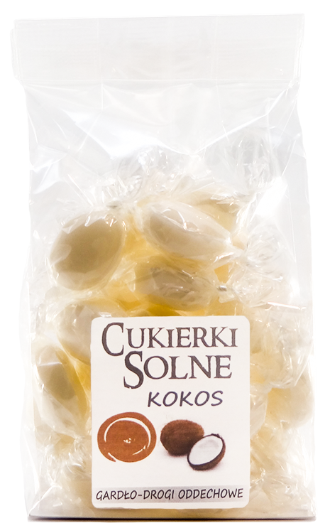 Cukierki solne kokosowe solankowe sól himalajska