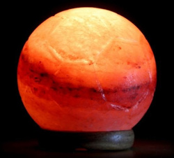 Lampa solna himalajska piłka football sól