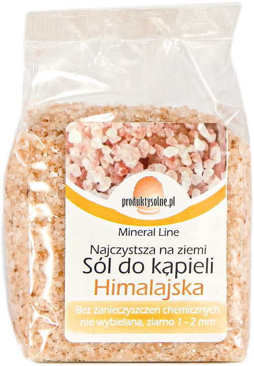 Himalajska krystaliczna sól kąpielowa 600g premium