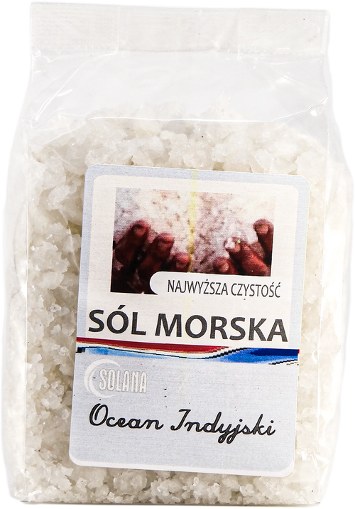 Sól morska jadalna Ocean Indyjski 600g premium