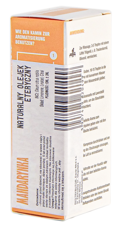 Naturalny olejek eteryczny mandarynka 12ml premium