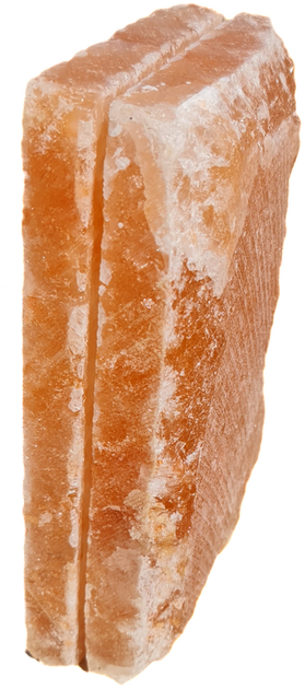 Cegła solna himalajska kolor pomarańczowy jedna strona naturalna FREZOWANA 5x10x20