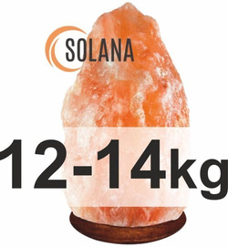 Klosz z soli himalajskiej o wadze 12-14 kg z podstawą z drewna