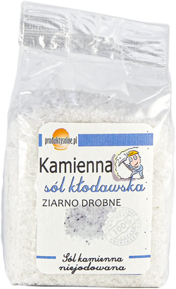 Krystaliczna sól jadalna drobna 600g premium