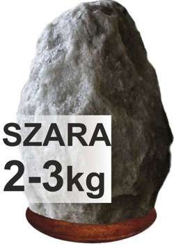 Lampa solna 2-3 kg z szarej soli jonizator