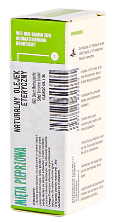 Naturalny olejek mięta pieprzowa 12ml premium