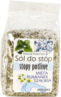 Sól do stóp potliwych 500g premium 