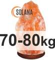 Klosz z soli himalajskiej o wadze 70-80 kg z podstawą z drewna