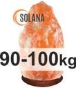 Klosz z soli himalajskiej o wadze 90-100 kg z podstawą z drewna
