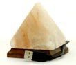 Lampa solna USB piramida sól himalajska jonizator